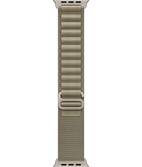 apple watch ultra 2 lte 49mm titan loop oliv medium 3