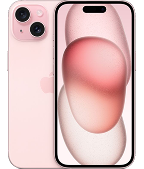 apple iphone 15 pink vorne