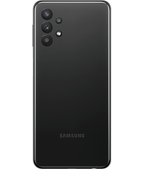 samsung a32 awesome black hinten 1
