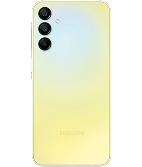 samsung galaxy a15 5g yellow hinten