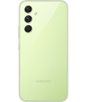 samsung galaxy a54 awesome lime hinten