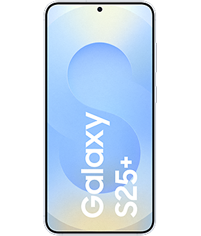 samsung galaxy s25 plus icy blue vorne