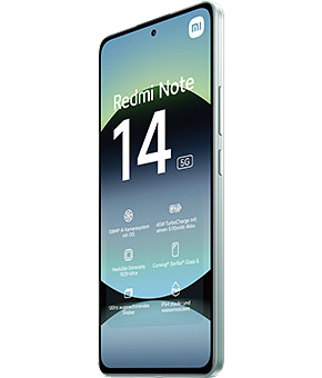 xiaomi redmi note 14 coral green seite