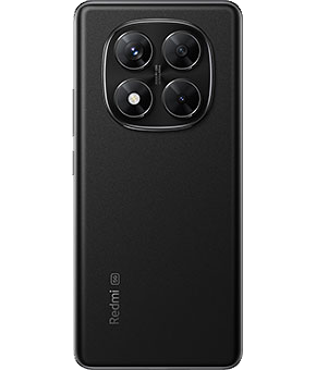 xiaomi redmi note 14 pro midnight black hinten