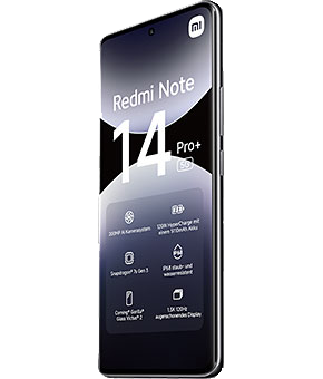 xiaomi redmi note 14 pro plus midnight black seite