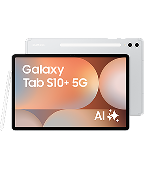 samsung galaxy tab s10 plus 5g silver vorne